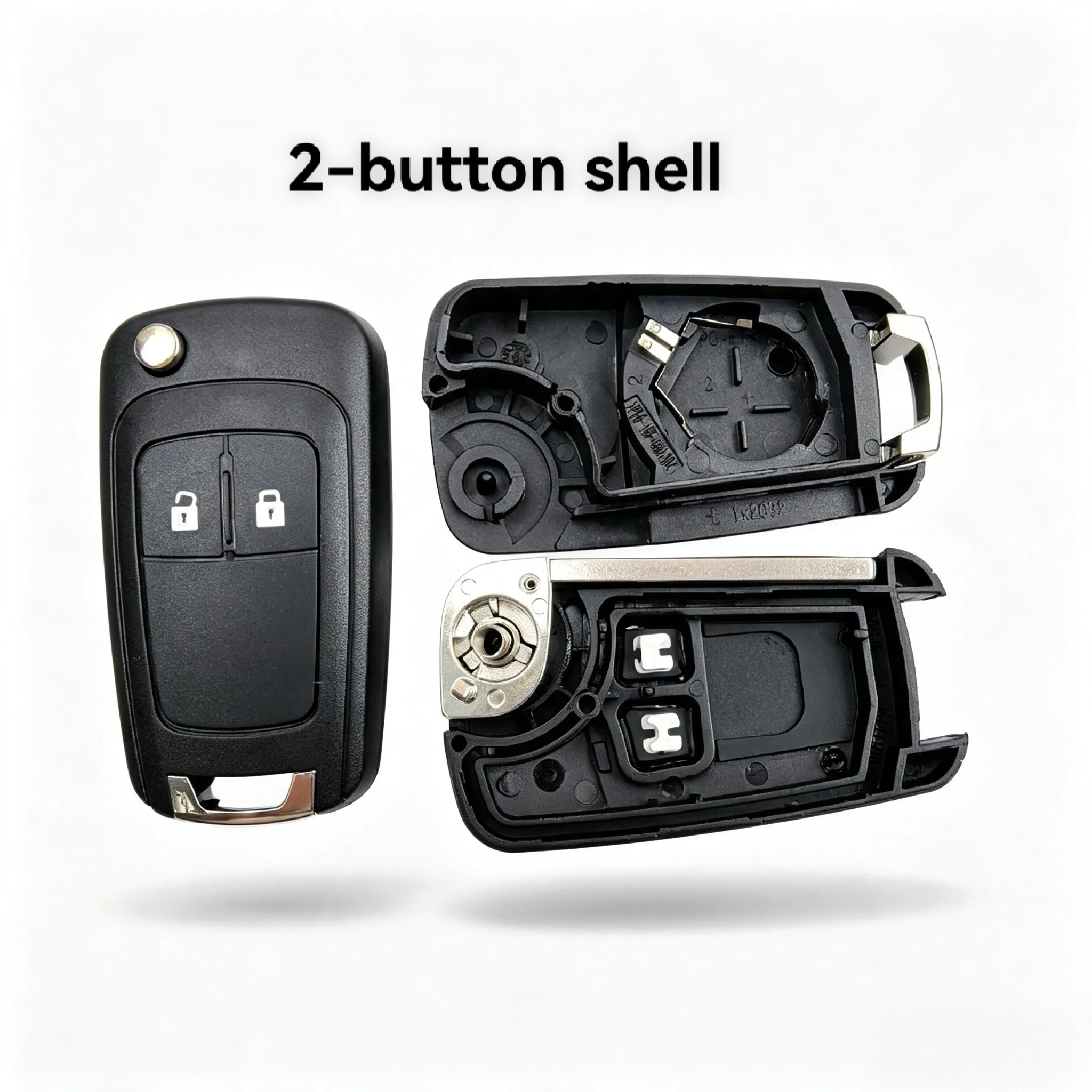 2/3/4/5Button HU100 Blade Case For Chevrolet Cruze Epica Lova Camaro Impala For Buick Excelle For Opel Astra J Corsa E Key Shell