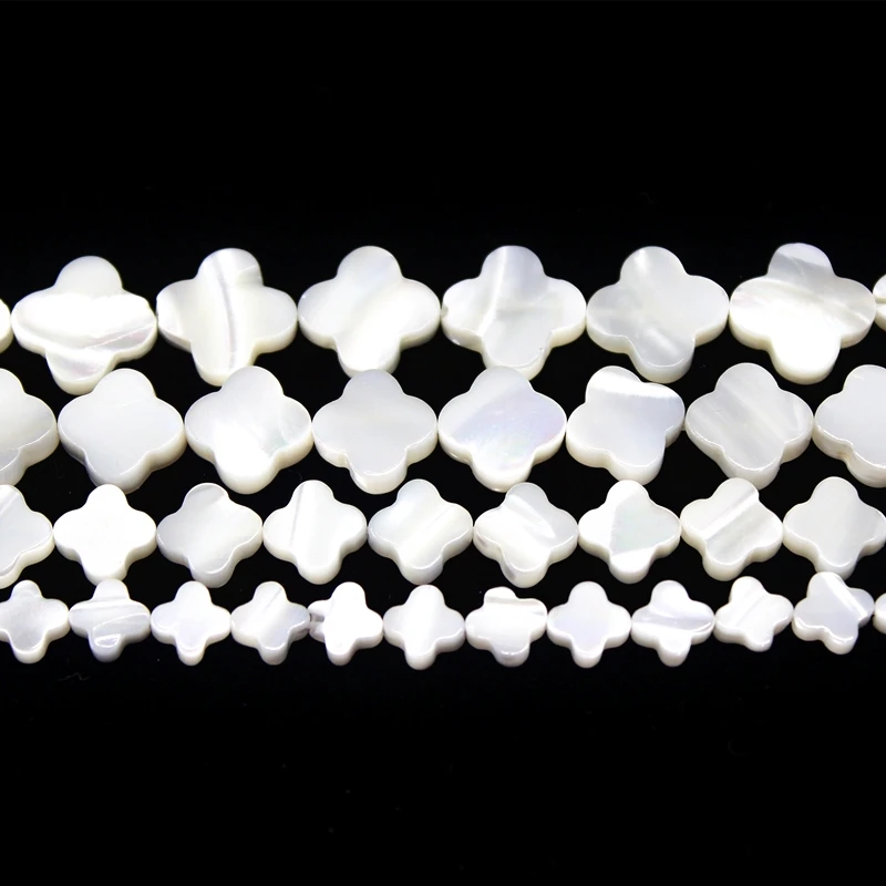 Natural White Shell Beads Star Rondelle Chip Flower Water Drop Different Shape For Jewelry Making Bracelets Necklace Accessories