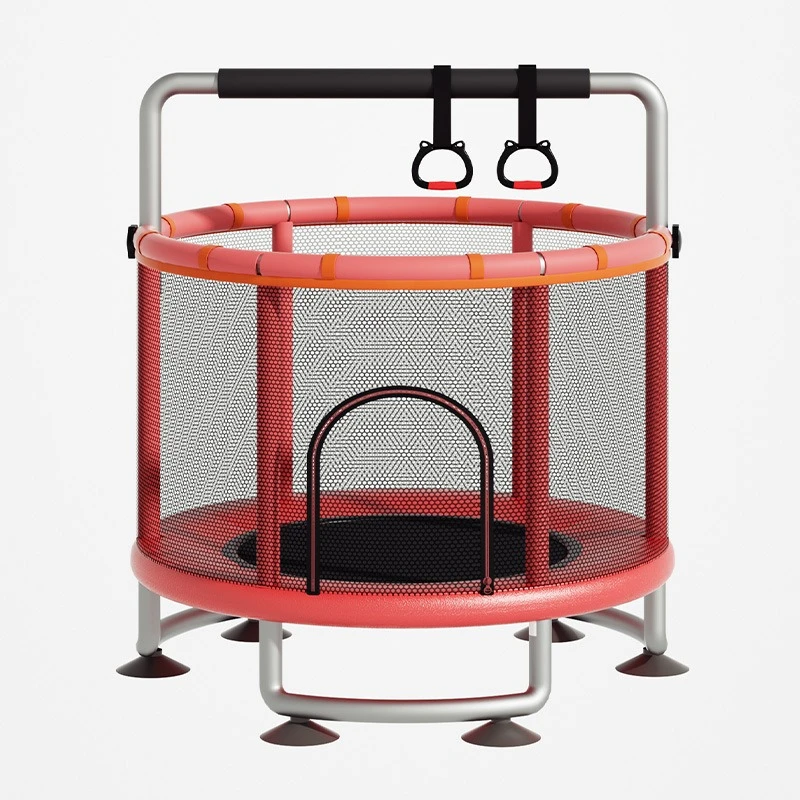 

Children's indoor trampoline, toy with protective net fitness trampoline