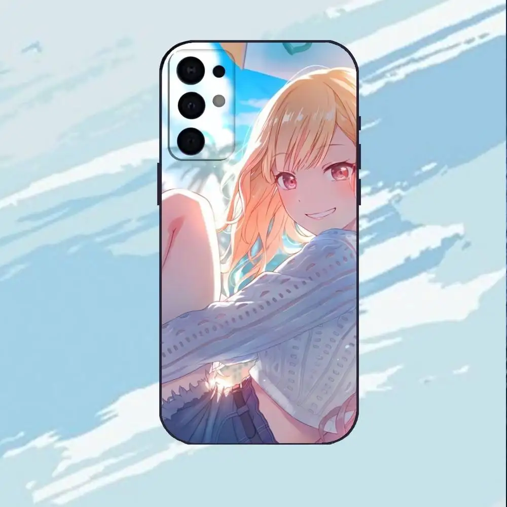 حافظة هاتف S-Saki Tenma لهاتف سامسونج S25، S24، S23، S22، S21، S20، Plus، غلاف أسود ناعم