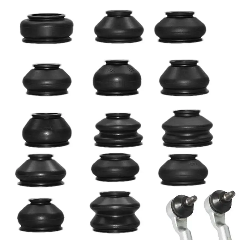 Ball Joint Boot Set Ball Joint Protection Cover Set Of 14 Rubber Ball Joint Dust Boot Covers Arm Ball Joint Head Dust Cover For