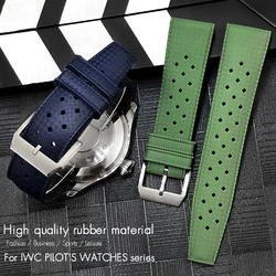 19mm 20mm 21mm 22mm Rubber Silicone Soft Watch Strap for Hamilton SEIKO SKX Timex IWC CITIZEN Breitling Diving Watchband Mens