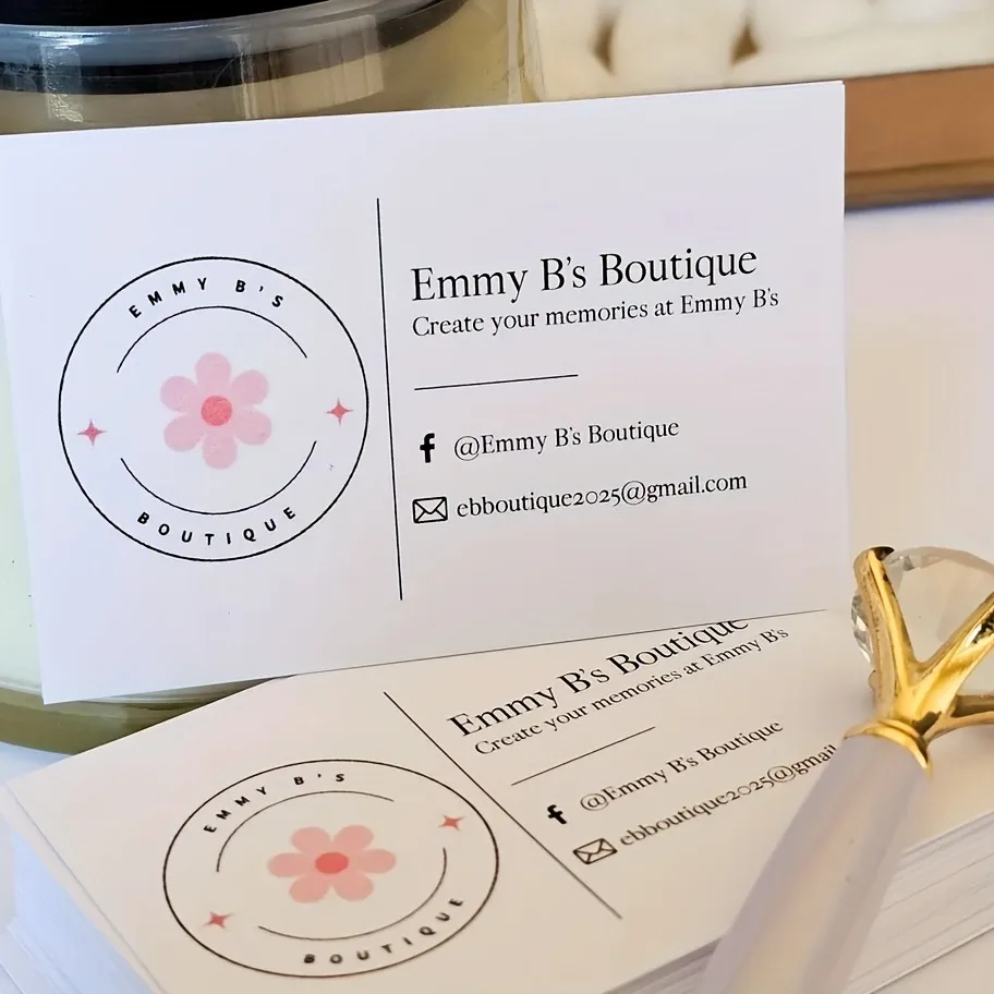 100 PCS Custom Standard Business Cards Print Personalized Office Business Name Card