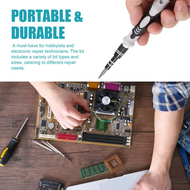 122-In-1 Multifunctional Precision Magnetic Screwdriver Set Computer PC Mobile Phone Equipment Repair Screwdrive Kit