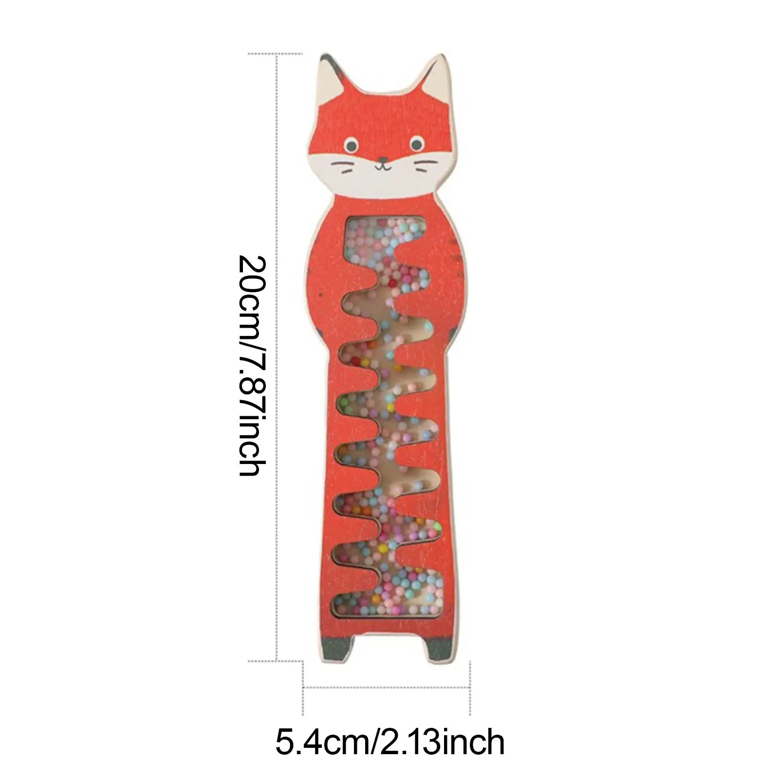 Zabawka muzyczna dla niemowląt i dzieci: deszczownica, rozwijająca koordynację wzrokowo-ruchową, instrument muzyczny, edukacyjna, z koralikami w kształcie kropli deszczu.