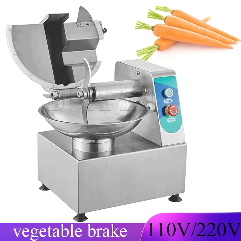 Commercial Multifunctional Cutting And Mixing Machine Vegetable  Meat    Shallot Ginger Garlic shredder