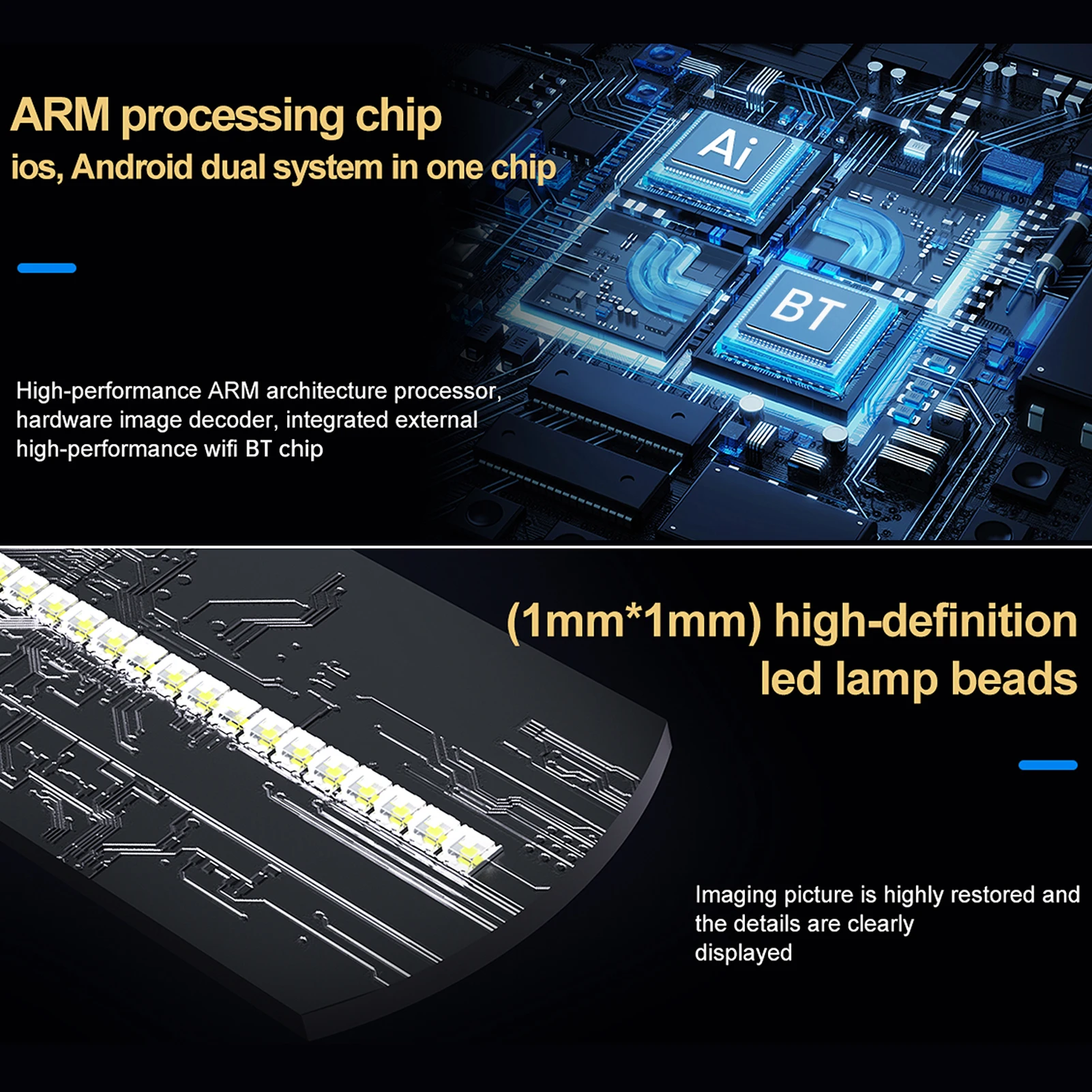 WiFi 3D Hologram Fan Multiple Control Methods 2000x224 3D Hologram Projector Custom Editing for Advertising for Store