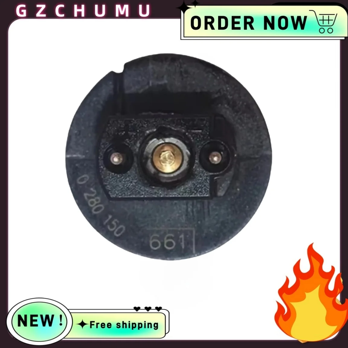 

GZCHUMU 0280150661 New Fuel Injector 195500-2160 15710-60B50 For Chevrolet Chevy Geo Metro 1.0L Suzuki Swift 1.3L
