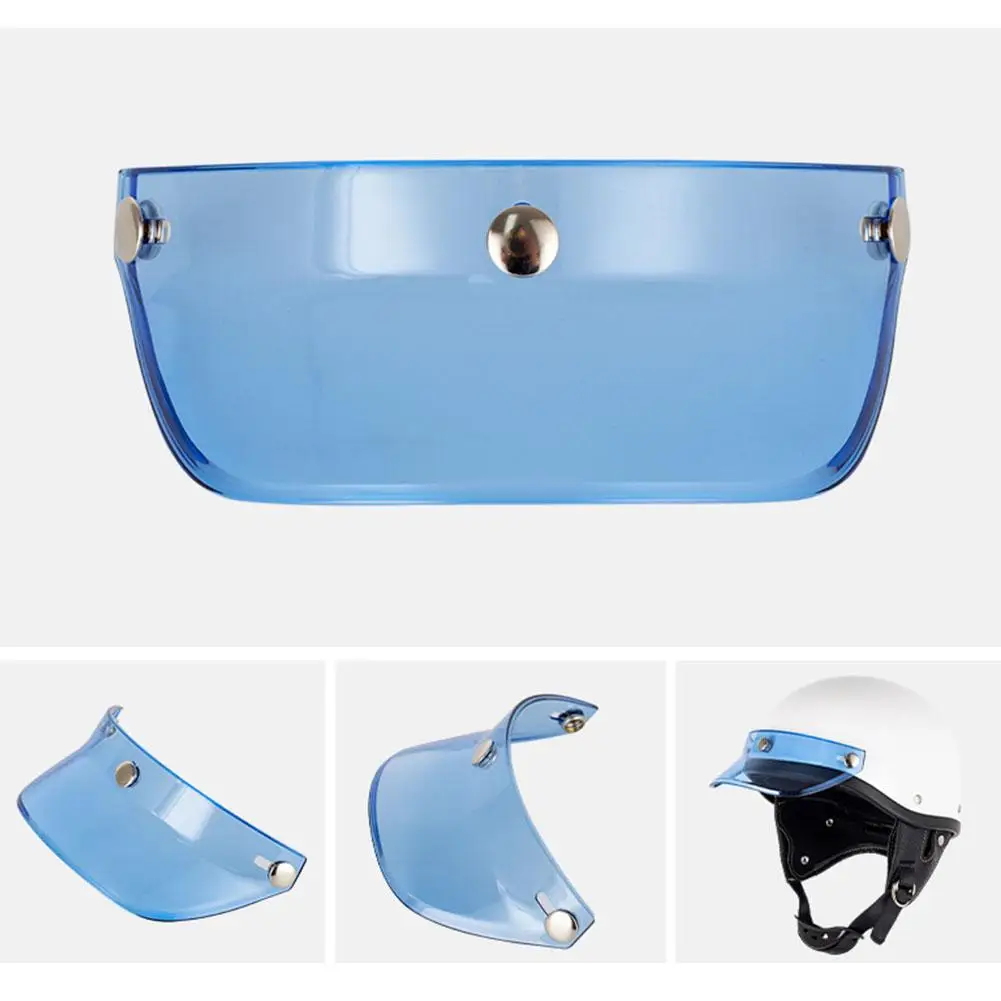 

Козырек для шлема, универсальный ветрозащитный флип-ветер, аксессуары для мотоциклов с открытым лицом, мотоциклетный шлем с защитой от УФ-лучей D9S2