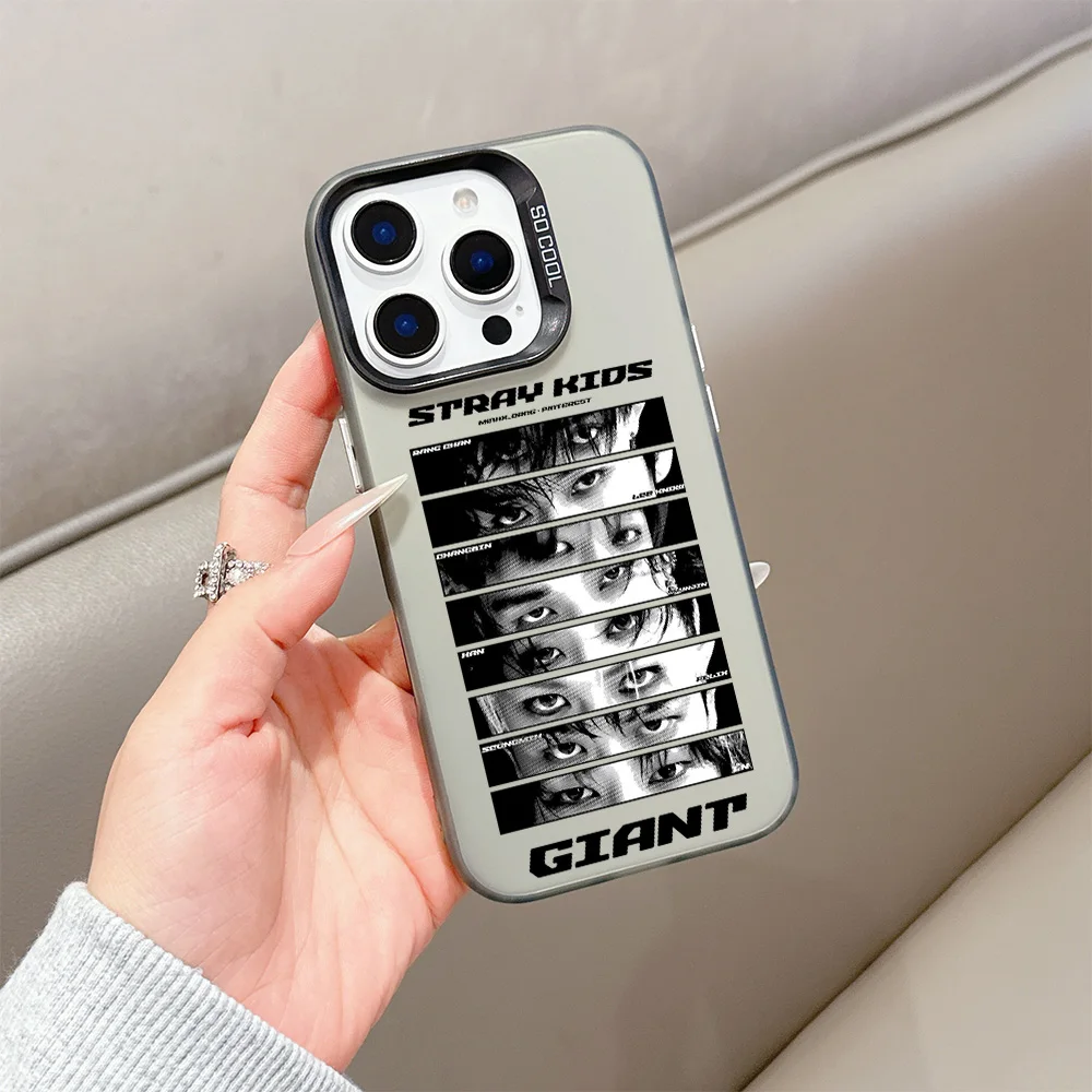 Phone Case For Kpop S-StraY K-KidS GIANT iPhone 17 16e 16 15 14 13 12 11 mini Pro Max X XR XSMAX 8 7 Air Plus Anti Fall Matte