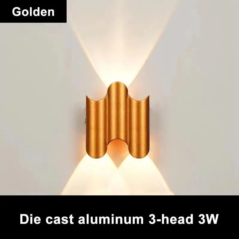 LED up down Wall Lights for Living Room Hotel Bedside Hallway Corridor - Energy Efficient Ambient Background Illumination