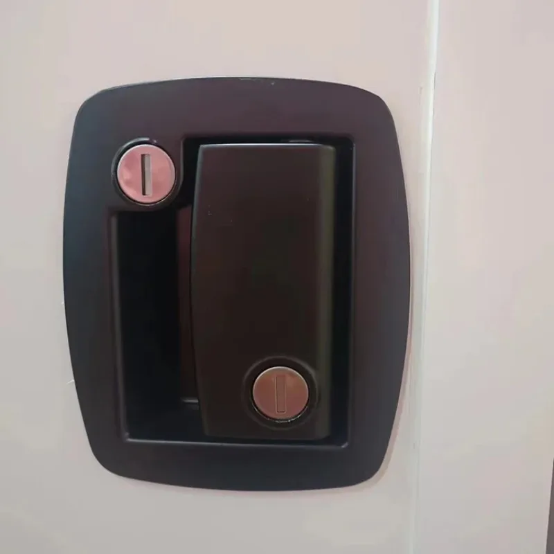 باب أمريكي من الزجاج المقسى مقاوم للماء ومتين مع باب دخول RV للسيارات المعدلة الثابتة #2