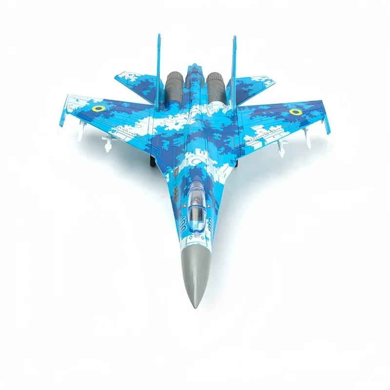 1/72 Creative Military Series Sukhoi Su-27 Flanker Multi-Role Fighter Building Blocks Assembled Model Toys For Christmas Gift