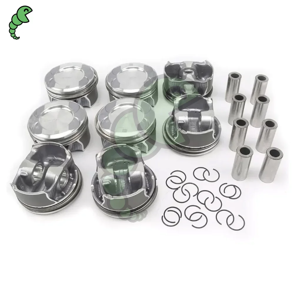 8pcs A2780302317 A2780301117 Pistons Rings Set For Mercedes-Benz E500 S550 SL500 W212 W221 W166 M278 4.6L 4.7L A2780301517