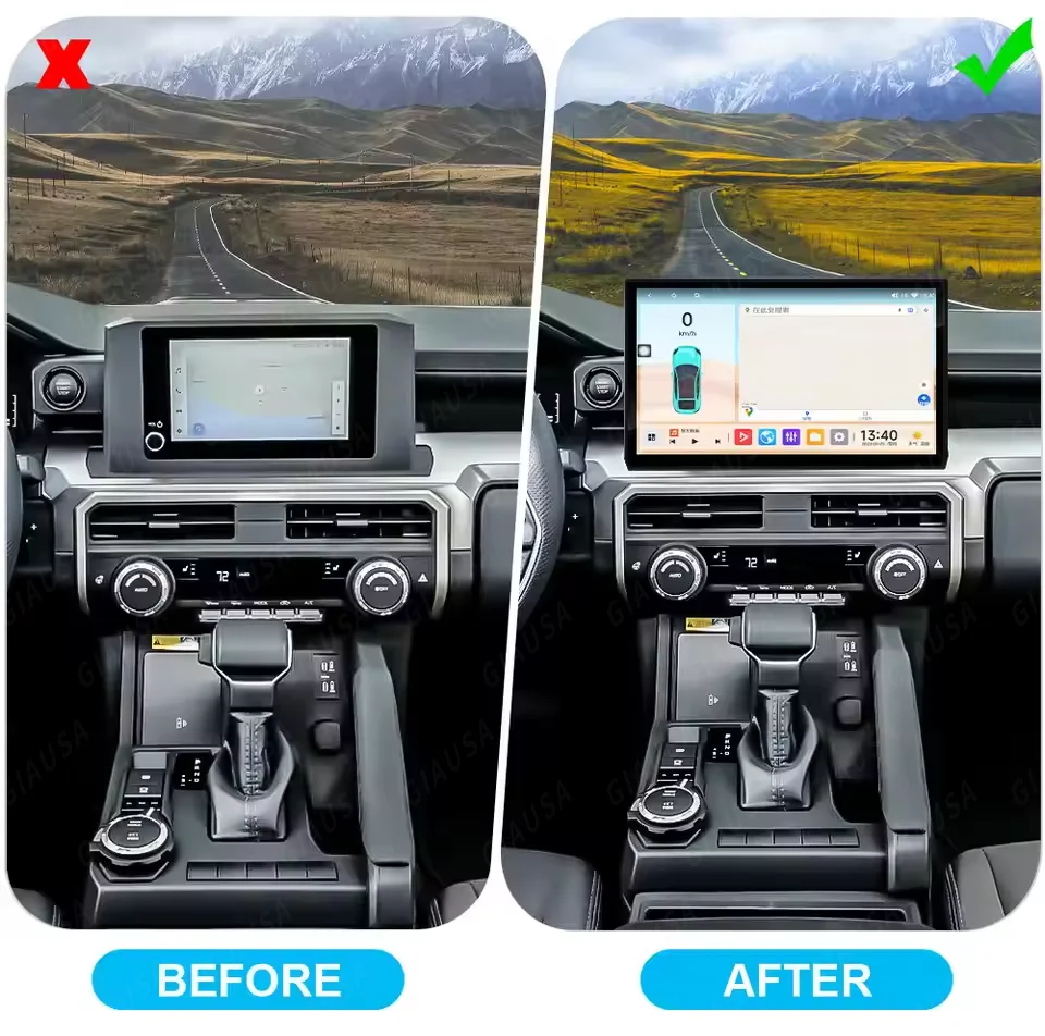 

14.6 Inch Android 14 Car Tape Recorder Radio For TOYOTA TACOMA 2024 Car GPS Navigation Multimedia Player Head Unit Stereo Radio