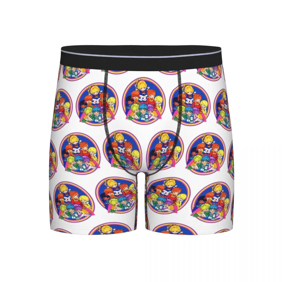 

Long Boxer Underpants Shorts Rainbow Brite And Friend Panties Men's Soft Underwear for Homme Man Boyfriend Gift