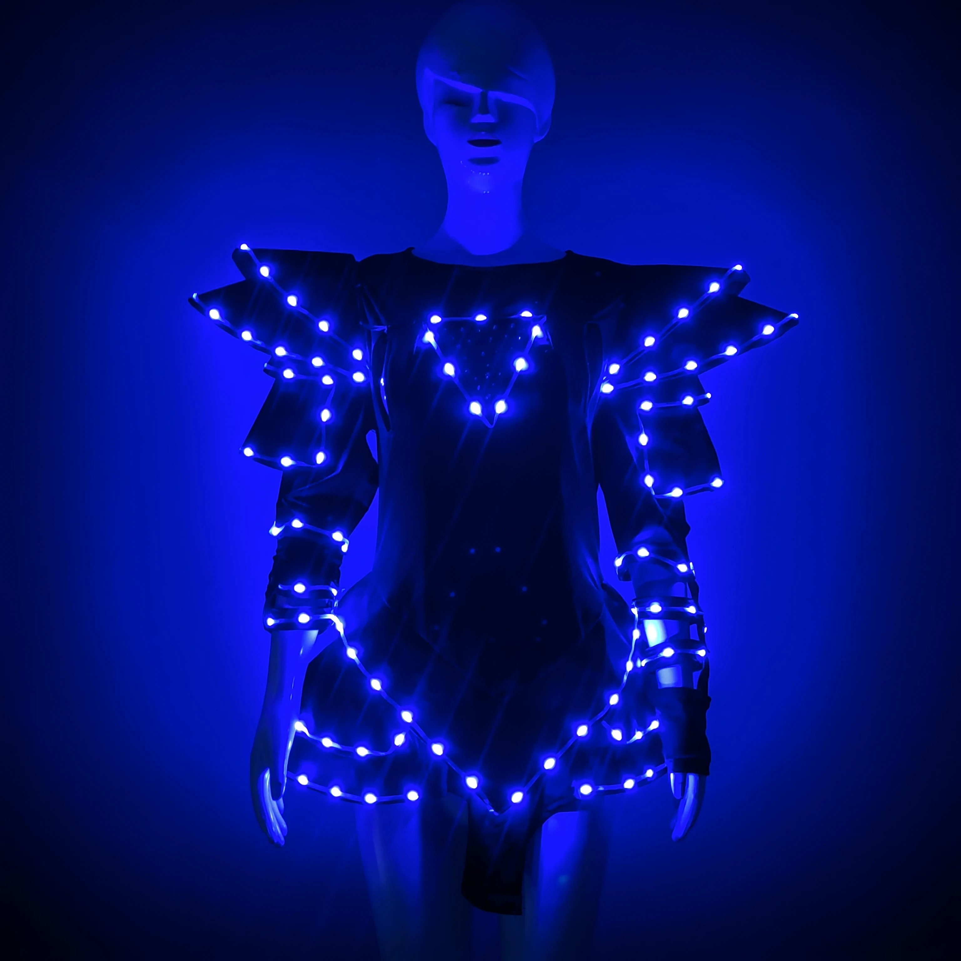 Robe Tutu Sexy à LED pour Spectacle de brevpour Jeune Mariée, Tenue de Soirée de Mariage