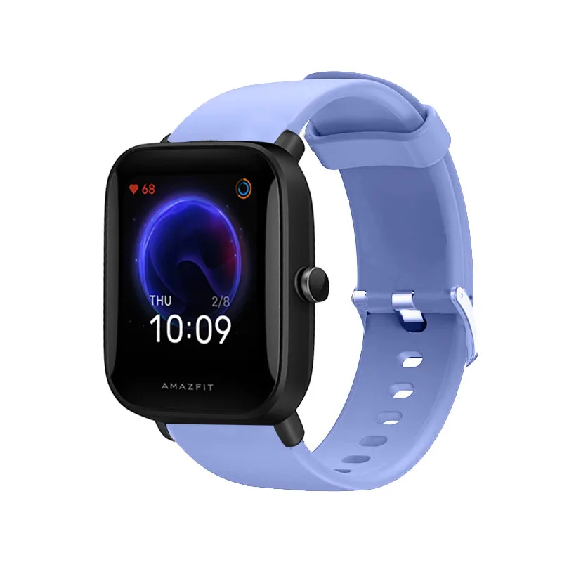 Correa 20มม.สำหรับ Amazfit Bip U Pro/S/GTS 3 2e/GTS2 Mini สำหรับ huawei นาฬิกา Gt 2 42Mm สำหรับ Garmin Venu Sq สร้อยข้อมือ