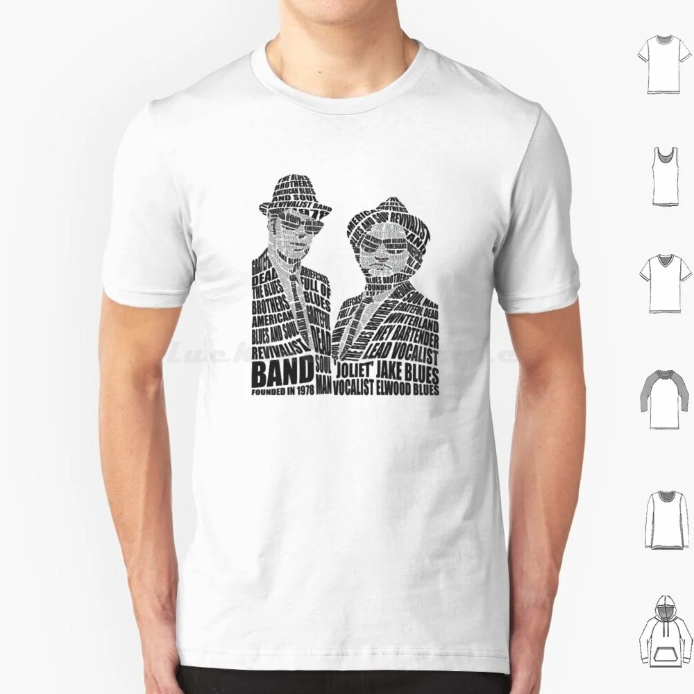 Camiseta The Blues Brothers 6xl de algodón, camiseta genial de Blues Brothers, película Blues, música, hermanos, John Belushi, Blue, The Blues Brothers