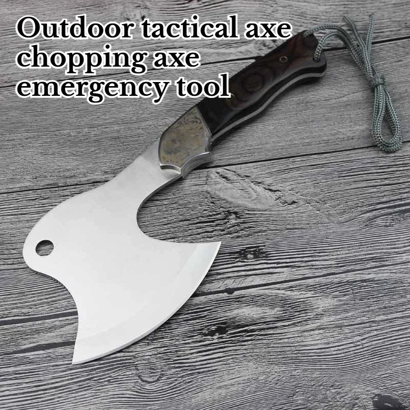

EDC Emergency Tactical Axe Outdoor Woodcutting Convenient Camping Self Defense Survival Equipment