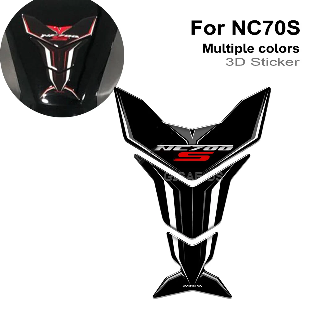 For Honda NC 700 S NC700S Motorcycle Fuel Oil Kit Knee Tank Pad Protector Decorative Stickers Decals  ﻿