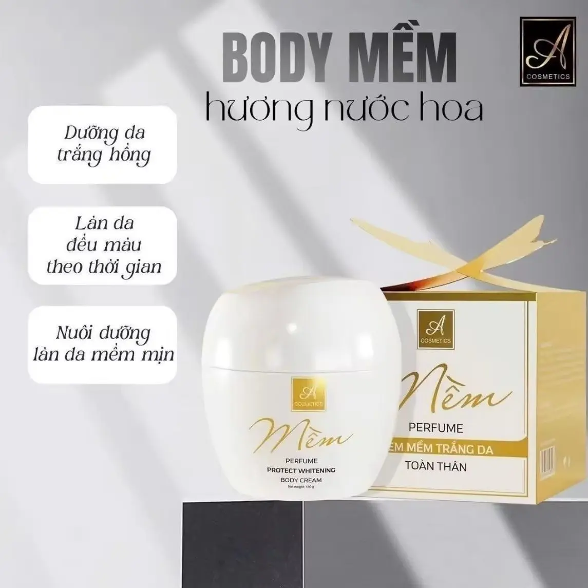 كريم تبييض الجسم الفيتنامي لكامل الجسم mem A mau moi 150 جرام #5