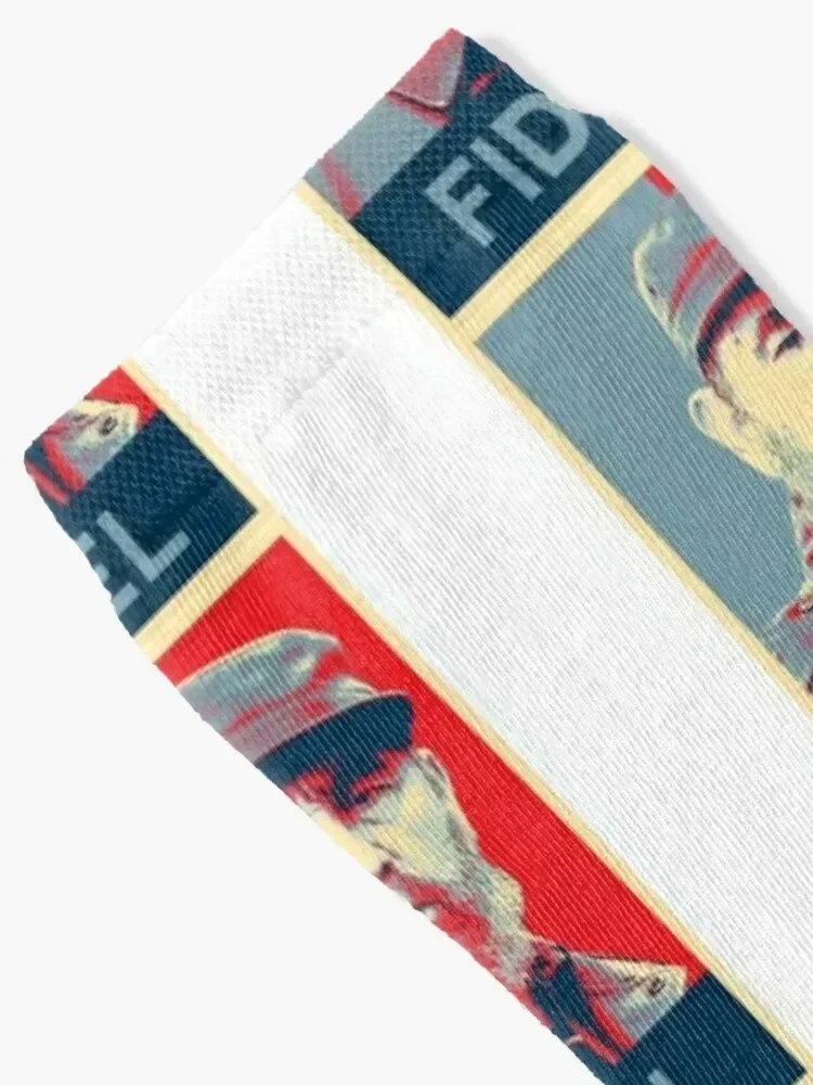 Fidel Castro Hope Poster Socks Running men cotton high quality Man Socks Women's