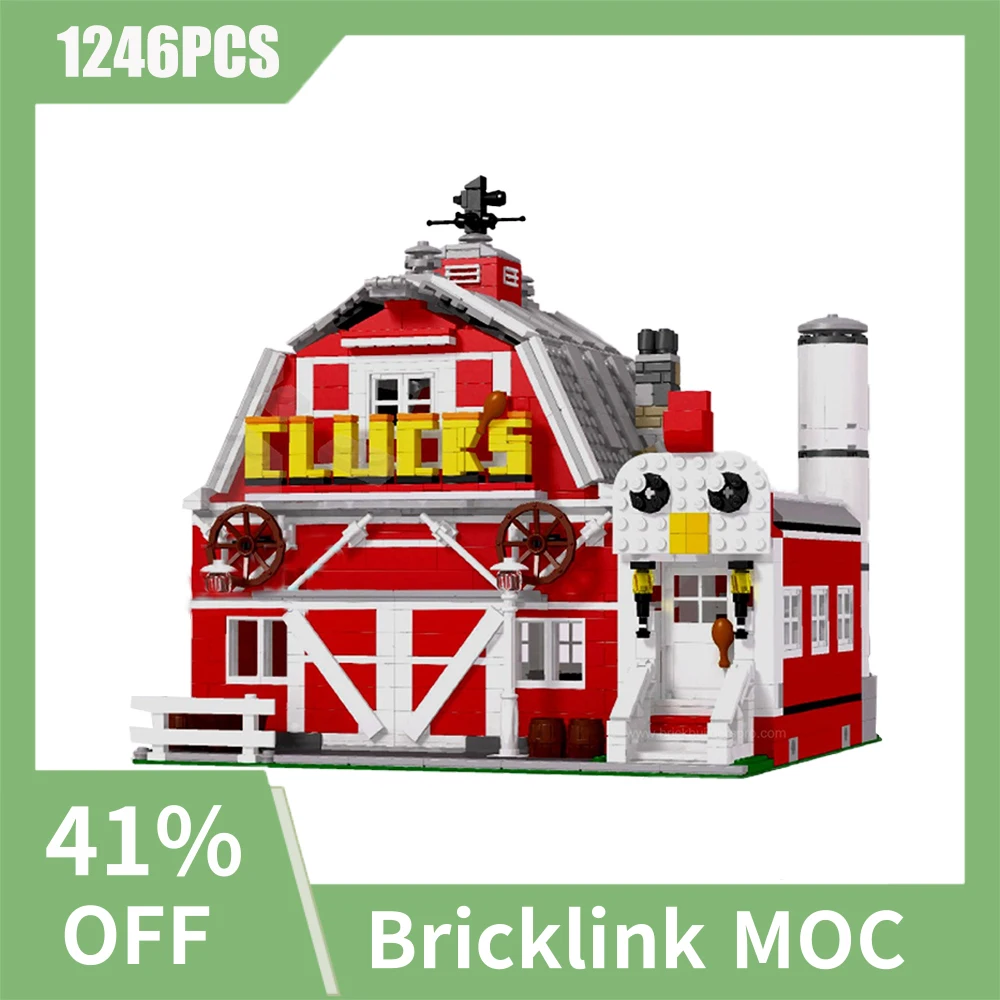 

NEW 1246PCS City Hot Selling Street View Moc Modular Da Gu Cang Building DIY creative ideas Children Toy birthday Gift Blocks