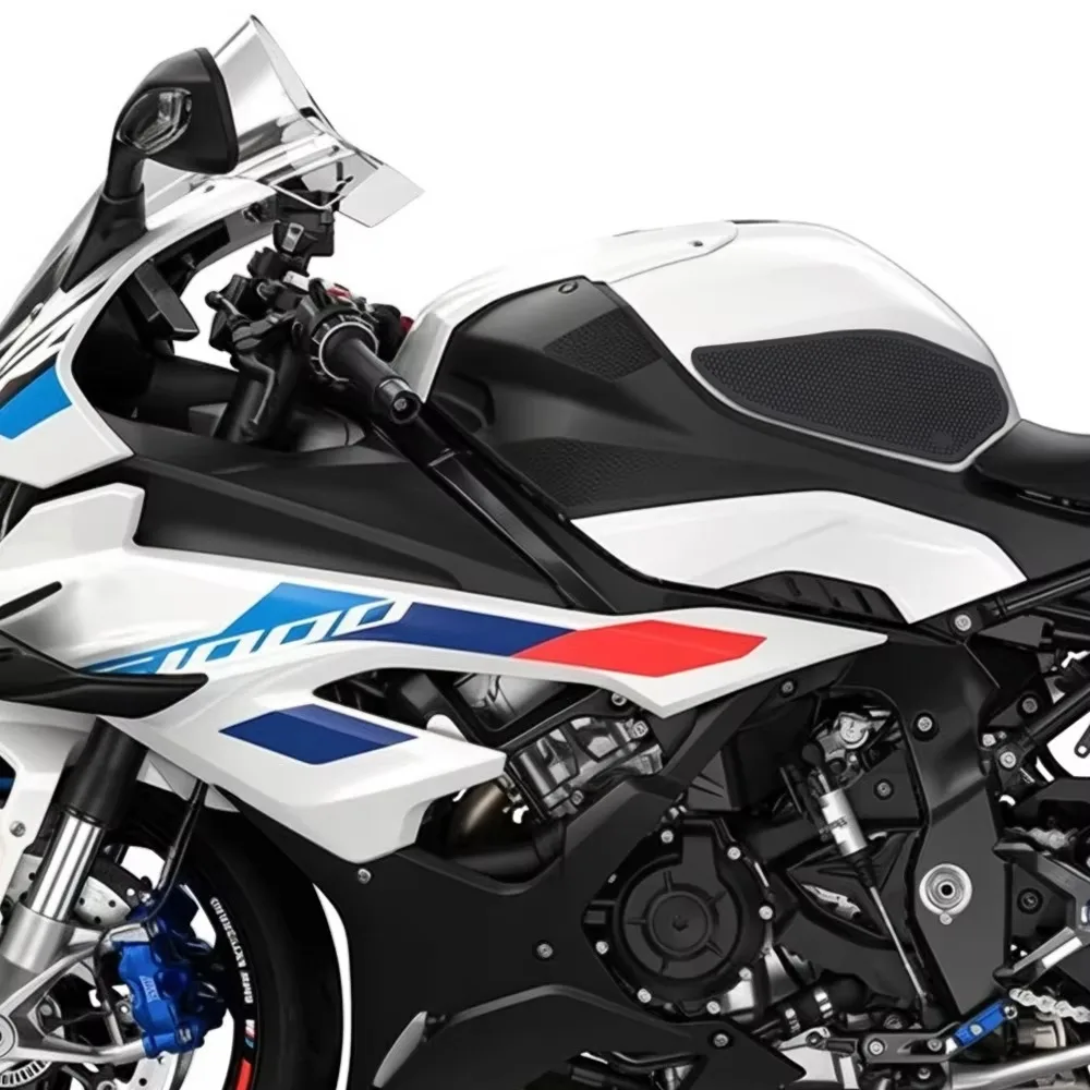 For BMW S1000RR S1000R S1000 R RR 2019-2025 Tank Pad Motorcycle accessories Fuel Tank Pad Non-slip Side Fuel Tank Waterproof Pad 2