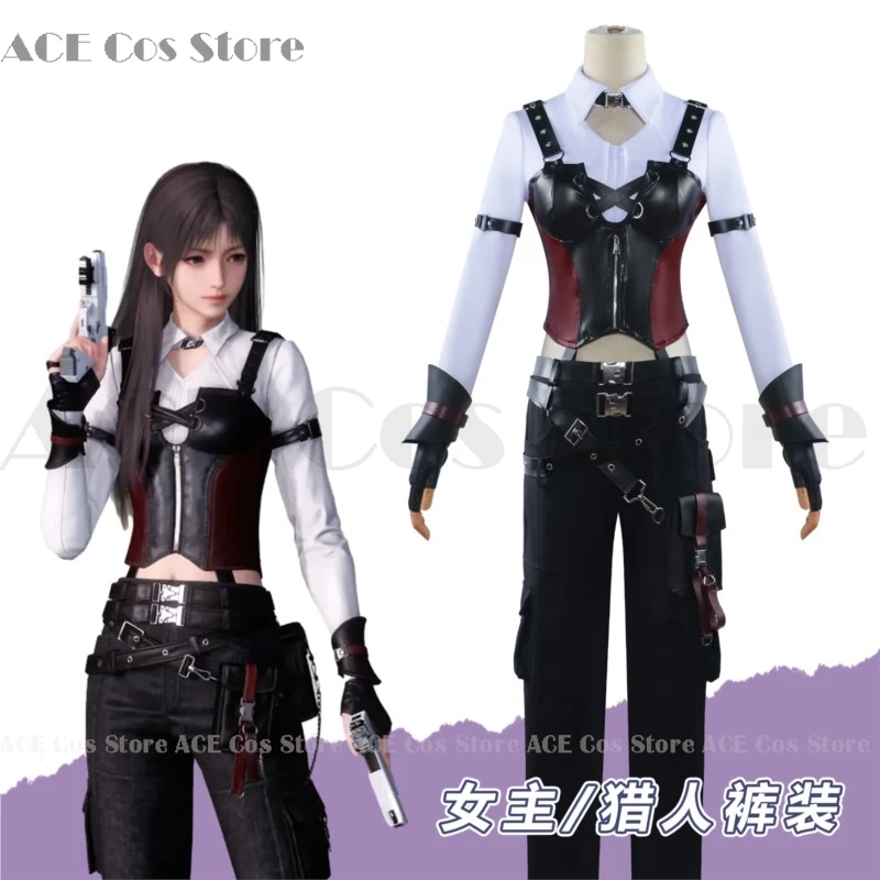 Love and Deepspace Hunter Protagonist Heroine You Cosplay Costume Wig Evolver Anime Cosplay Clothes Halloween Women Fancy Suit