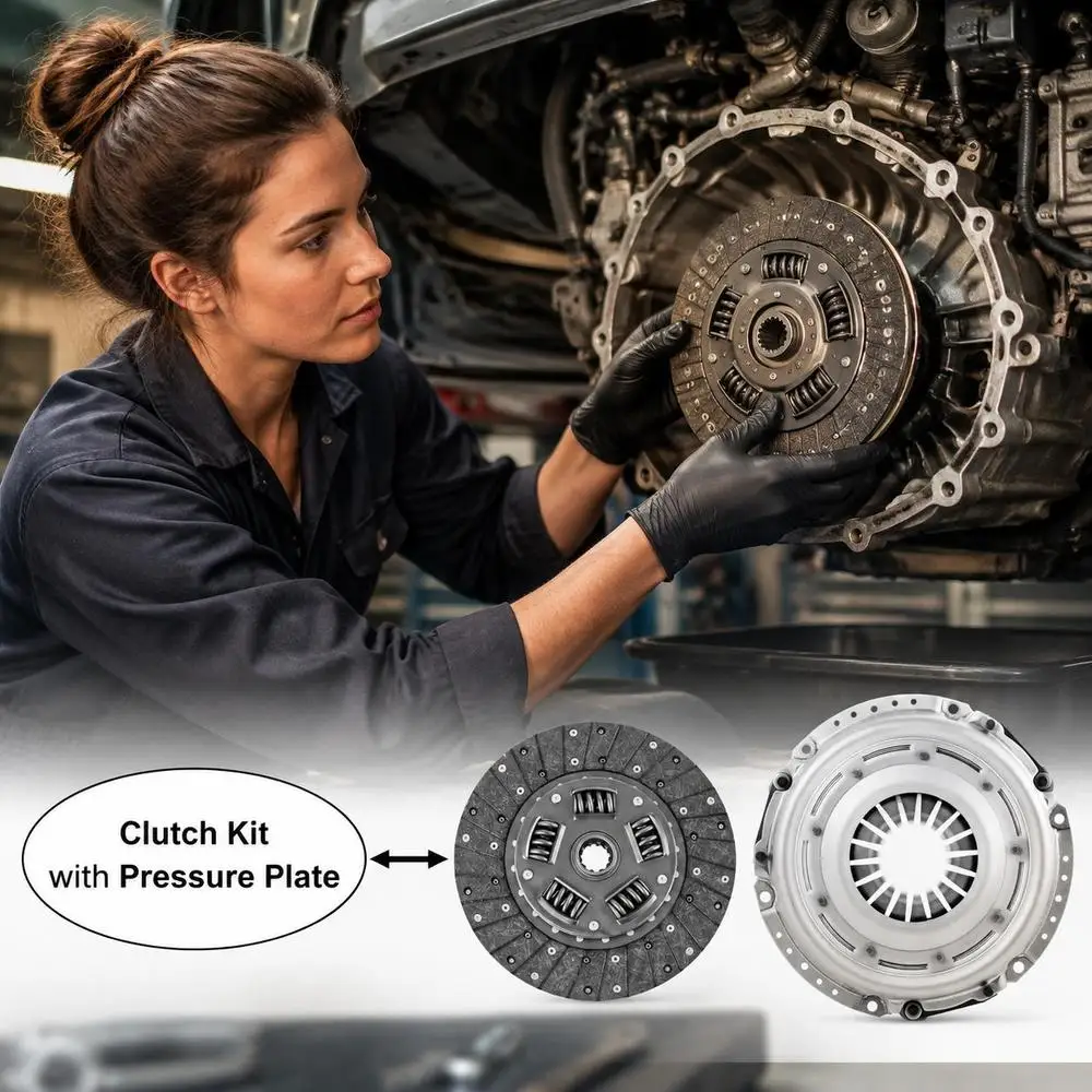 Druckplatte & Kupplungssatz, OEM-Getriebeteile, kompatibel mit Smart FORFOUR FORTWO Cabrio, Versand aus lokalem Lager
