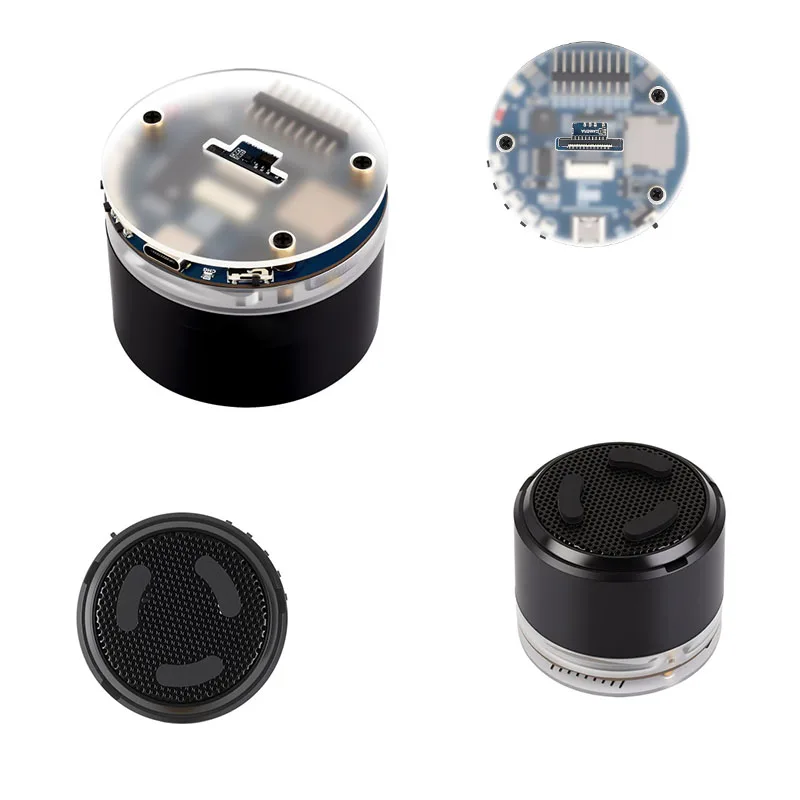 

Waveshare ESP32-S3 AI Smart Speaker: Dual Mic, Noise Reduction & RGB Lighting Audio Board