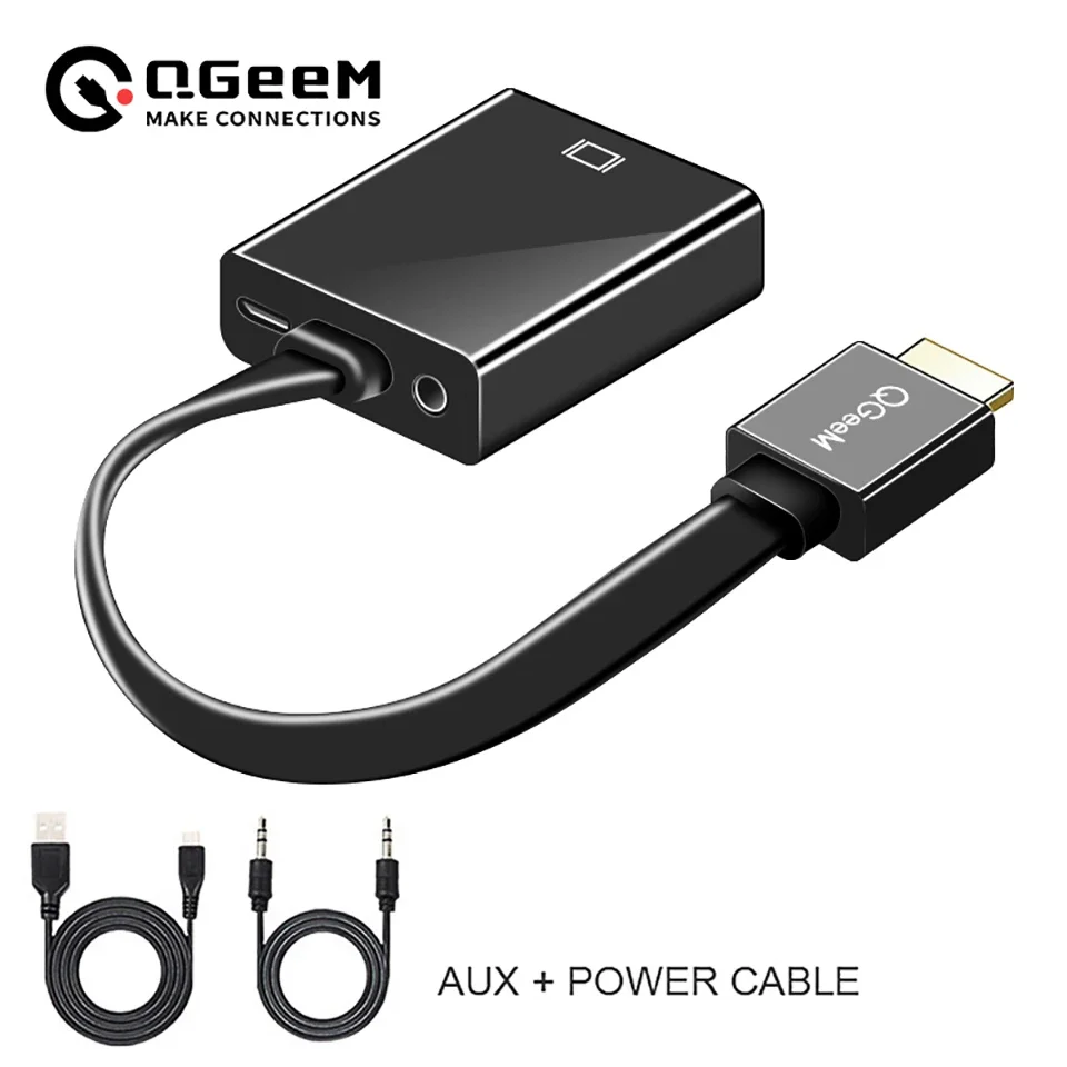 HDMI to VGA Adapter for Xbox PS4 PC