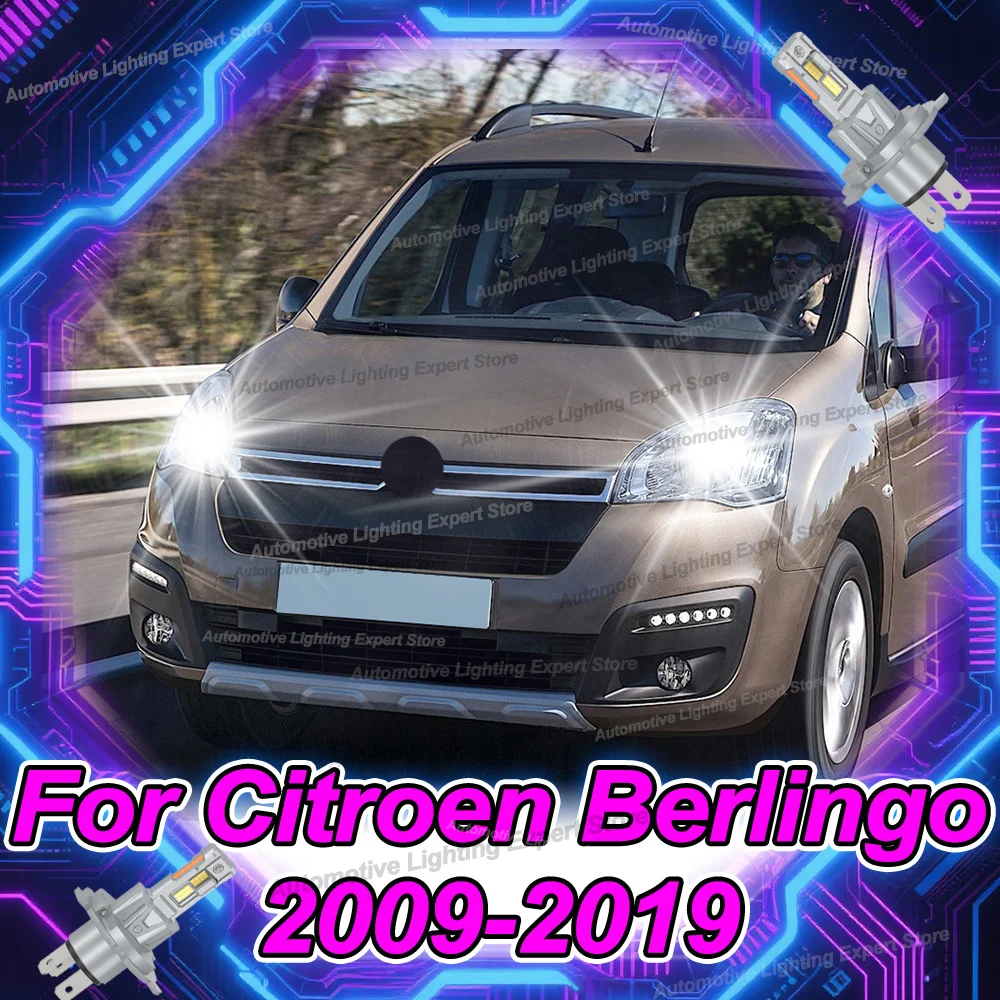 

Светодиодные лампы для фар мощностью 30000LM для Citroen Berlingo 2009-2019 2010 2011 2012 2013 2014 2015 2016 2017 2018