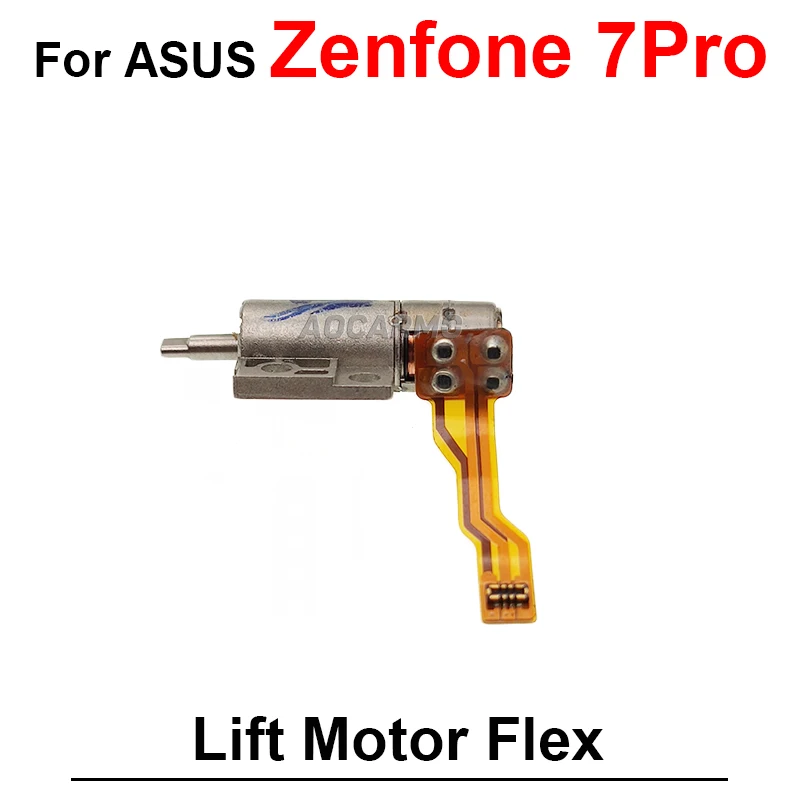 For ASUS ZenFone 7 Pro ZS671KS ZS670KS Camera Lift Motor Vibration Shaft Module Flex Cable Replacement Parts Without Camera