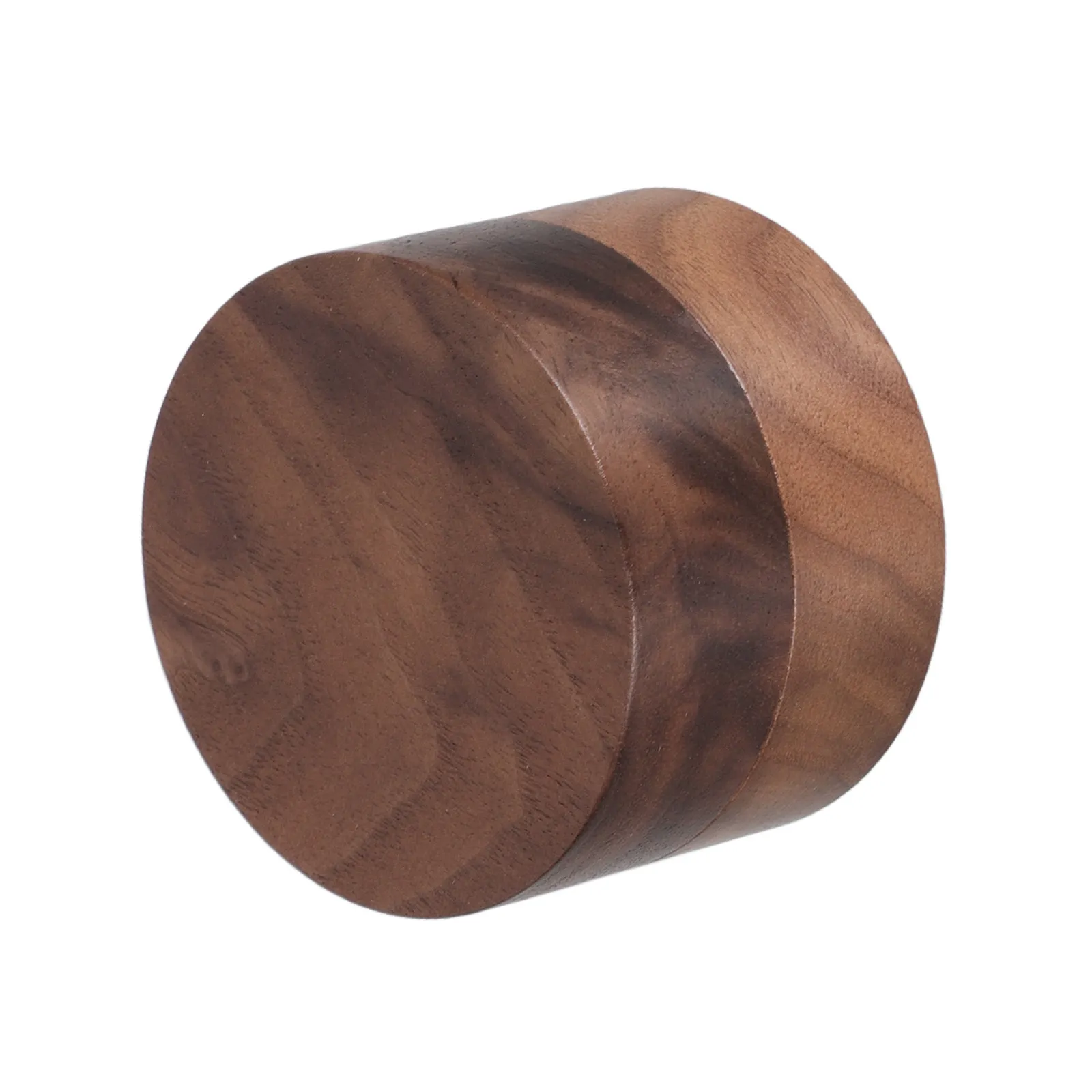 

Wooden Round Storage Box with Lid Handmade Solid Wood Trinket Organizer for Jewelry and Home Wooden Storage Container Decor