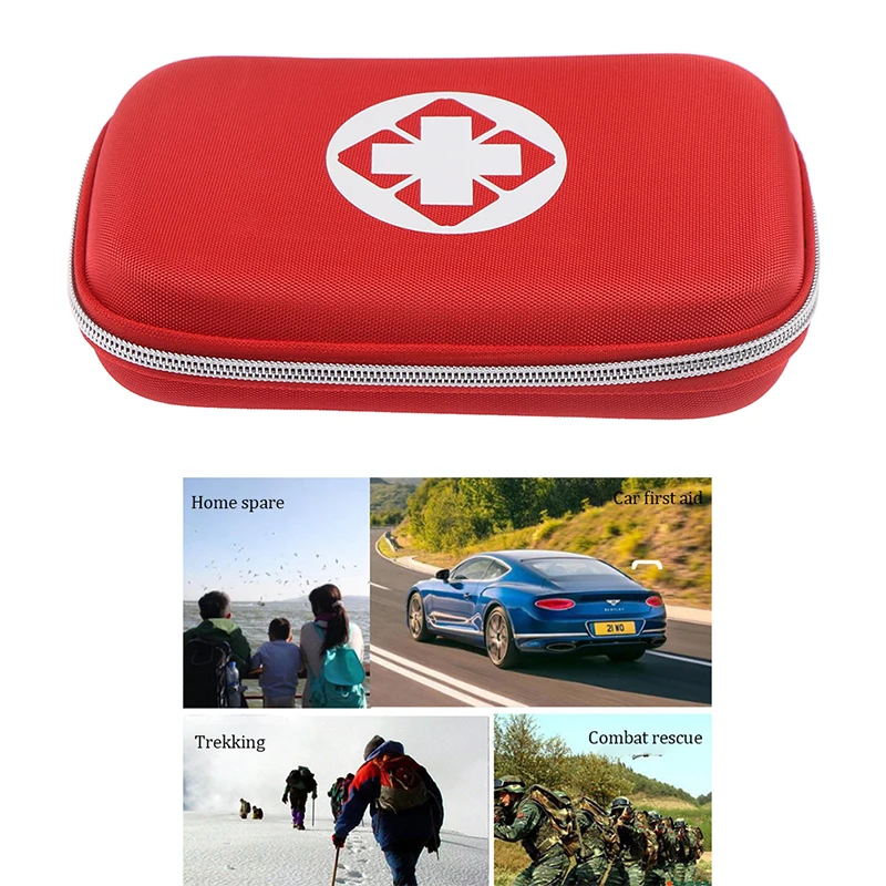 First Aid Kit Travel Camping Sport Emergency Survival Rescue Empty Medical Bag image 2