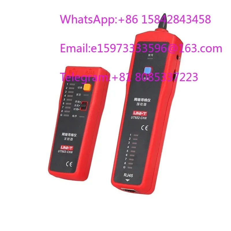 1PCS UT682 Network Cable Finder Multi functional Cable Tester Telephone Network Cable Finder POE Patrol Instrument