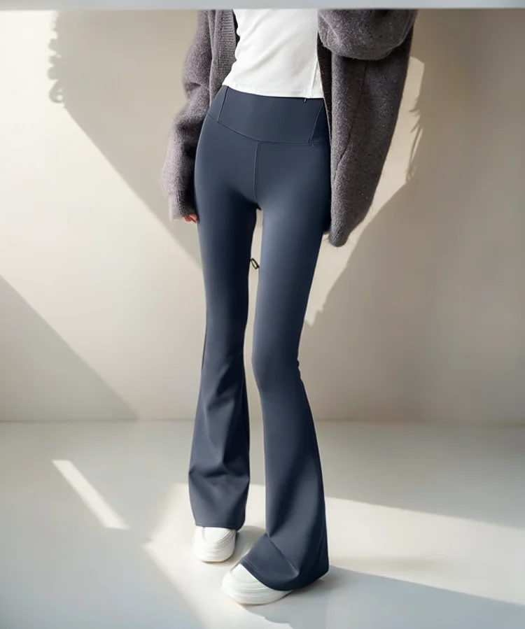 White Leggings Woman Popular Brown High-End Purple Gradient Yogawear Silver Trend Fall Extended Sizing High-Stretch Sexy Ladies'