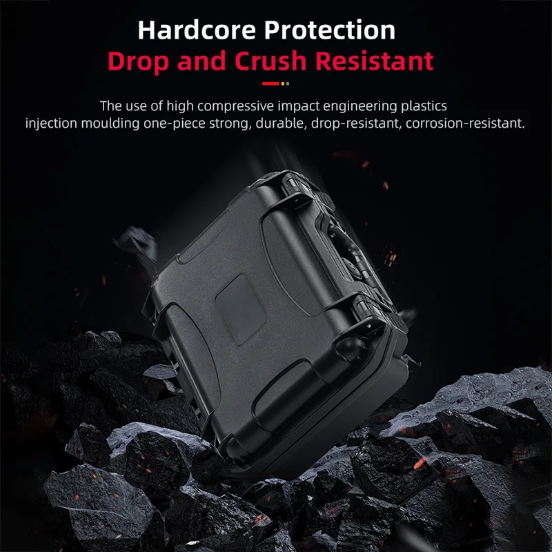 Layers Hartschalenkoffer für DJI Osmo Pocket 4 Kamera-Zubehör, Tragetasche, wasserdichte Box, tragbarer Reisekoffer für Pocket 4 – Detail 9