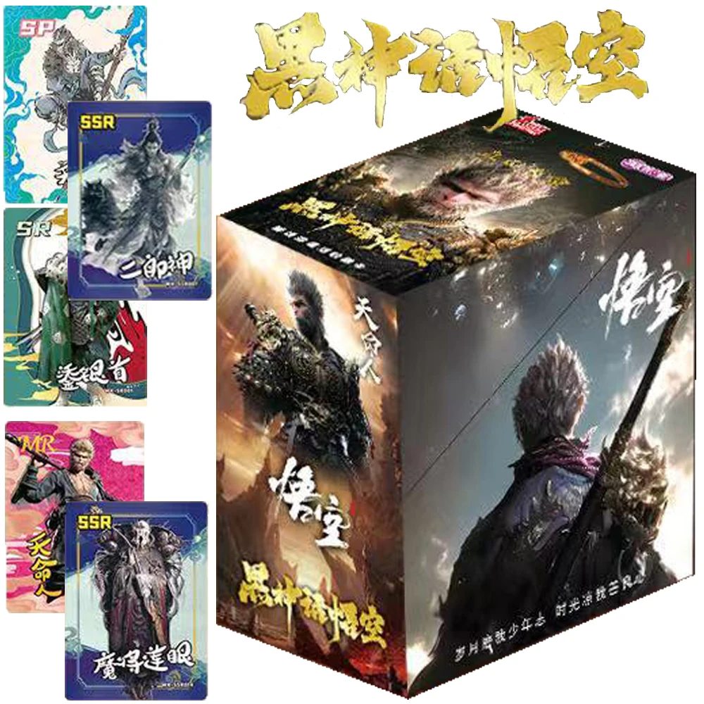 Wholesale Black Myth Wukong Card For Children Monkey Sun Action Based Magical Adventure Limited Game Collection Card Kids Toys