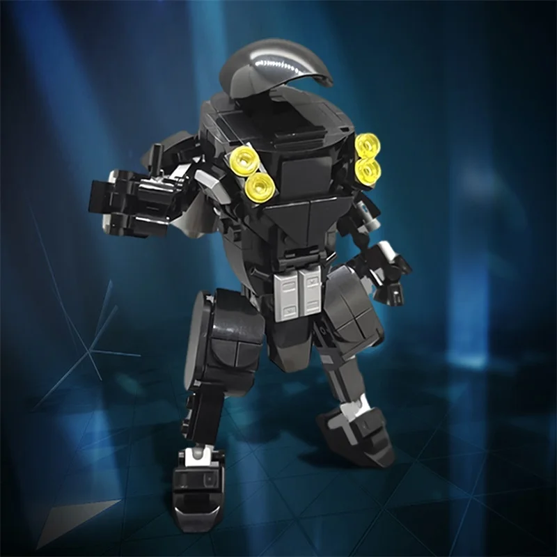 MOC X-3 Infiltration Suit Robot Model Building Block Set Mecha Warrior Action Figure Stitch Brick Toys DIY Creative Boys Gift