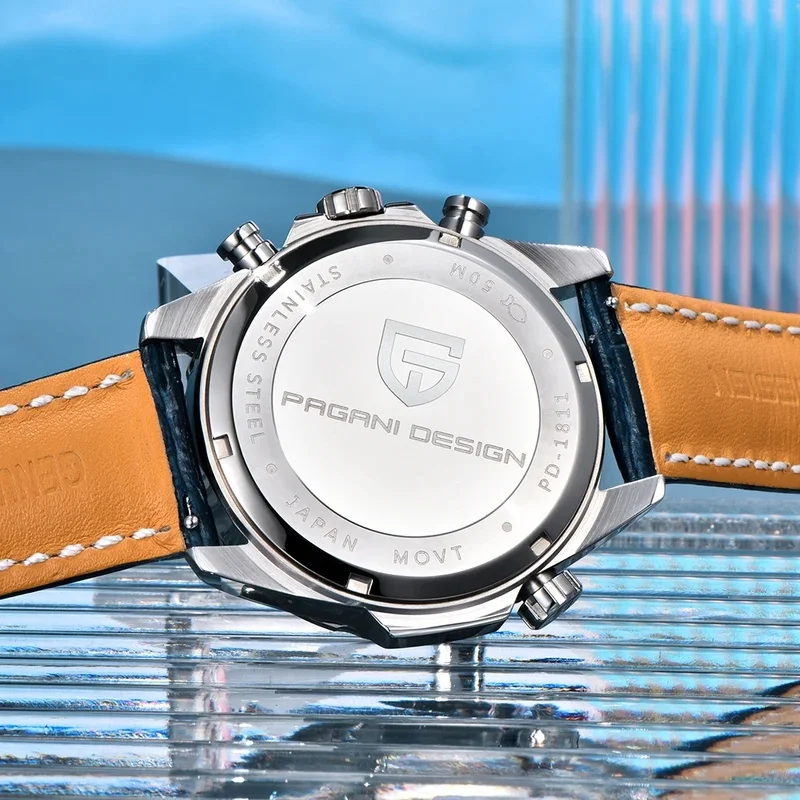 Men's Multi-functional Quartz Chronograph Watch