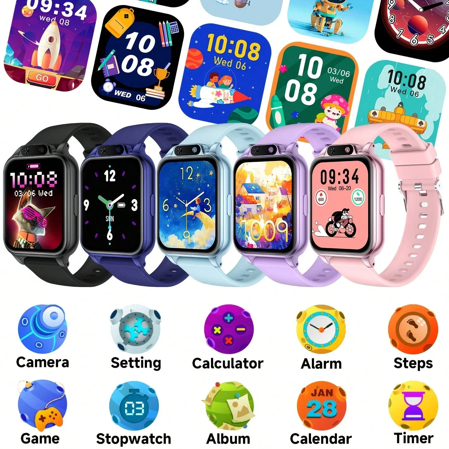 キッズスマートウォッチ大特価セール:通話機能、メッセージ通知 - Smartwatch Watches For Kids Sale のレビューと価格