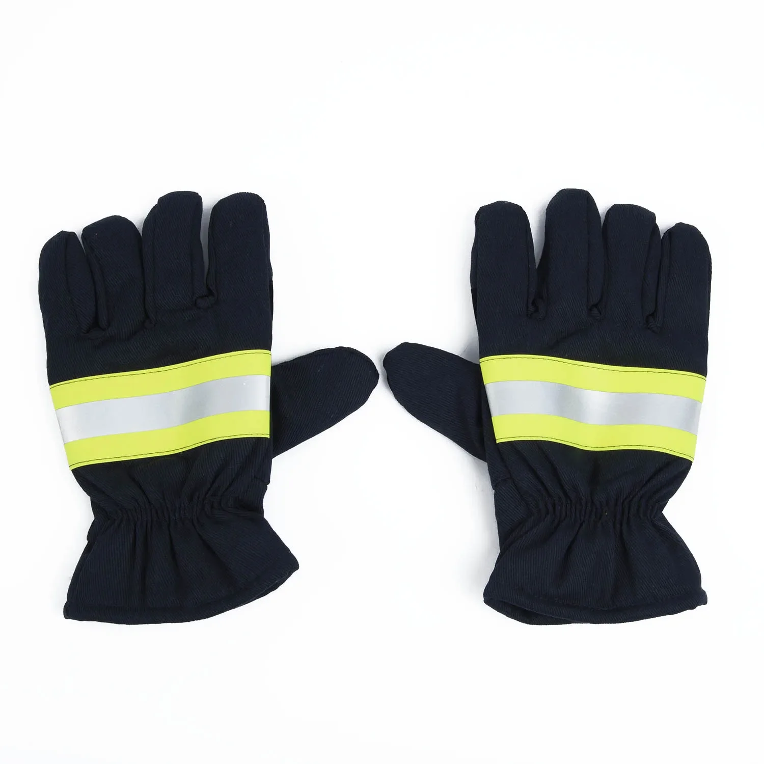 Pair Of Protection Gloves For Welding Fire Proof Flame-Retardant Firefighting Gloves Waterproof For Cold Weathe Anti-Fire