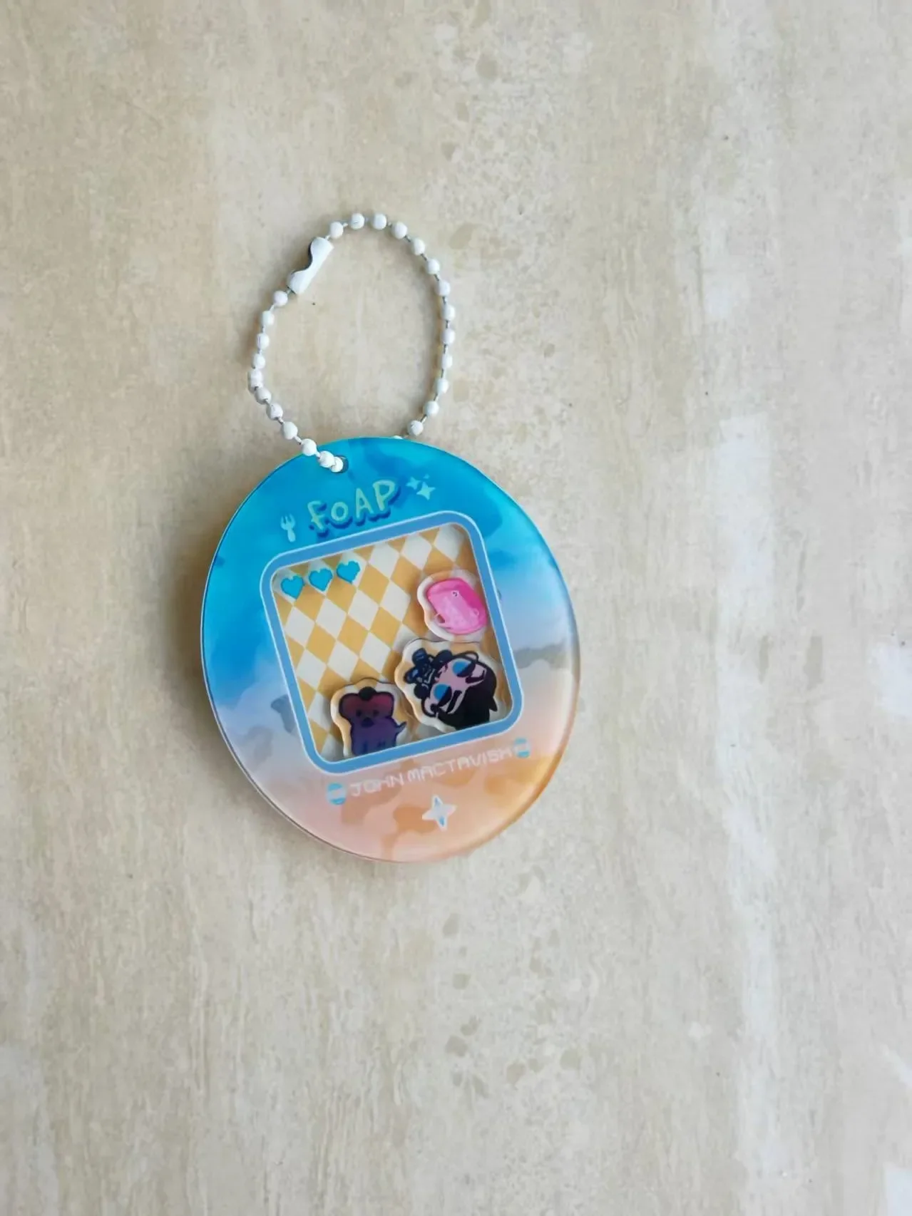 

2025 new Call of Duty anime ghost soap ghost keychain to give to friends
