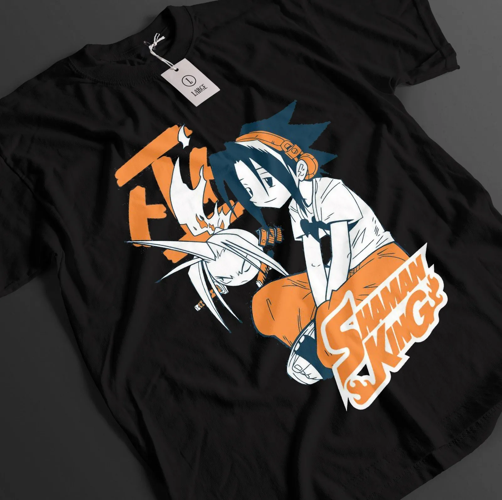 Camiseta Shaman King, Camiseta Yoh Asakura, Camiseta Anna, Camiseta Hao, Camiseta Ren Horohoro, Camiseta de Anime