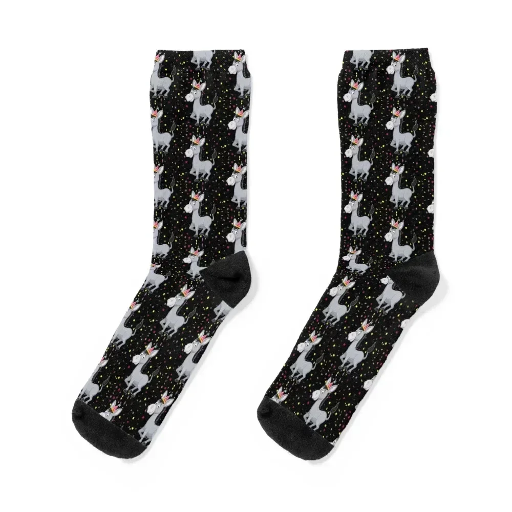 

Funny Donkey Shirt Birthday Gifts Socks winter thermal golf luxury soccer anti-slip Mens Socks Women's