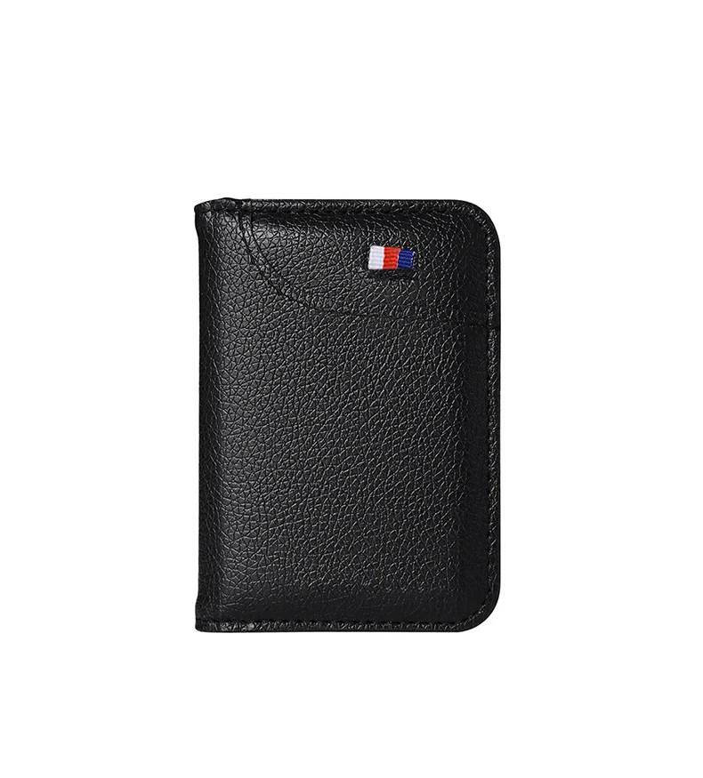 Porte-cartes Portable mince, nouveau Style, noir/café, Durable, Anti-démagnétisation, unisexe, essentiel quotidien pour cartes de crédit/de crédit