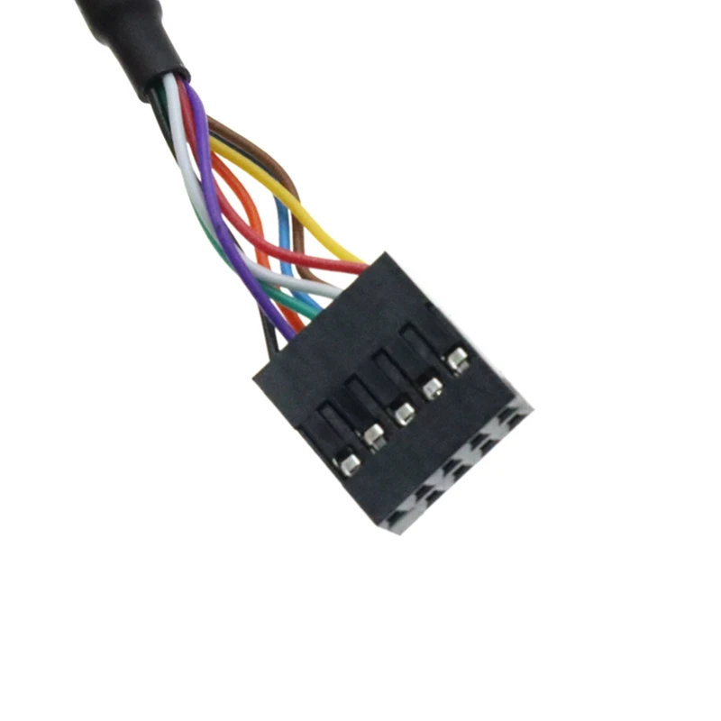 Best Quality For Chassis Motherboard 30cm/50cm USB 2.0 9pin Female To Female Internal Motherboard Header Cable
